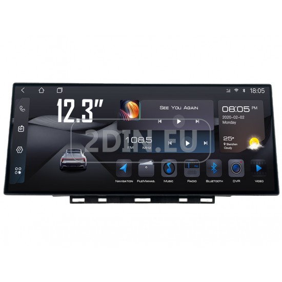 RENAULT CLIO 5, CAPTUR - 12.3" МУЛТИМЕДИЯ / Навигация android 16
